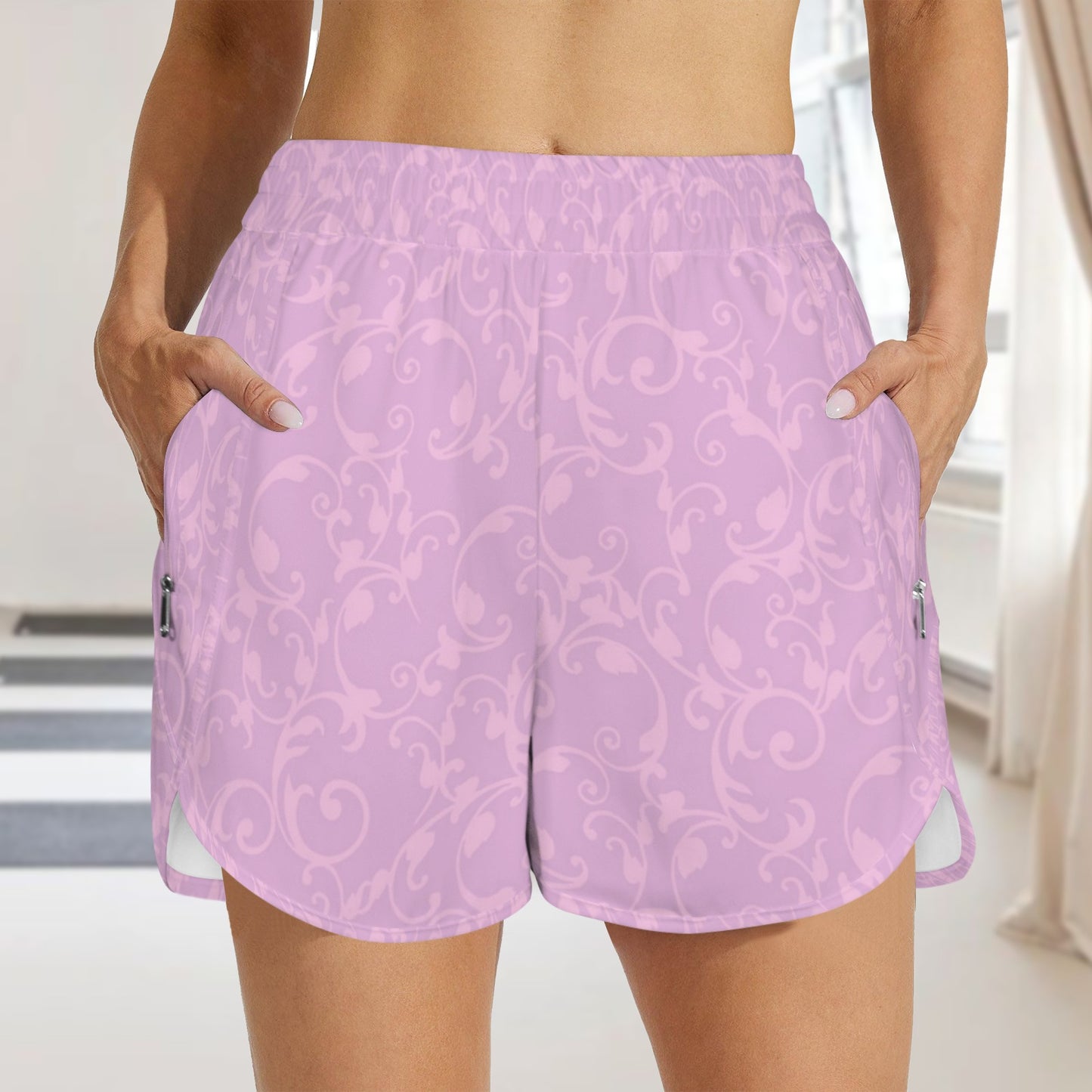 rapunzelswirl. runnign shorts