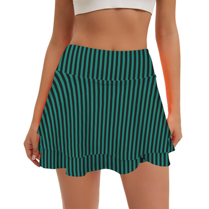 hmcast. ruffle skort