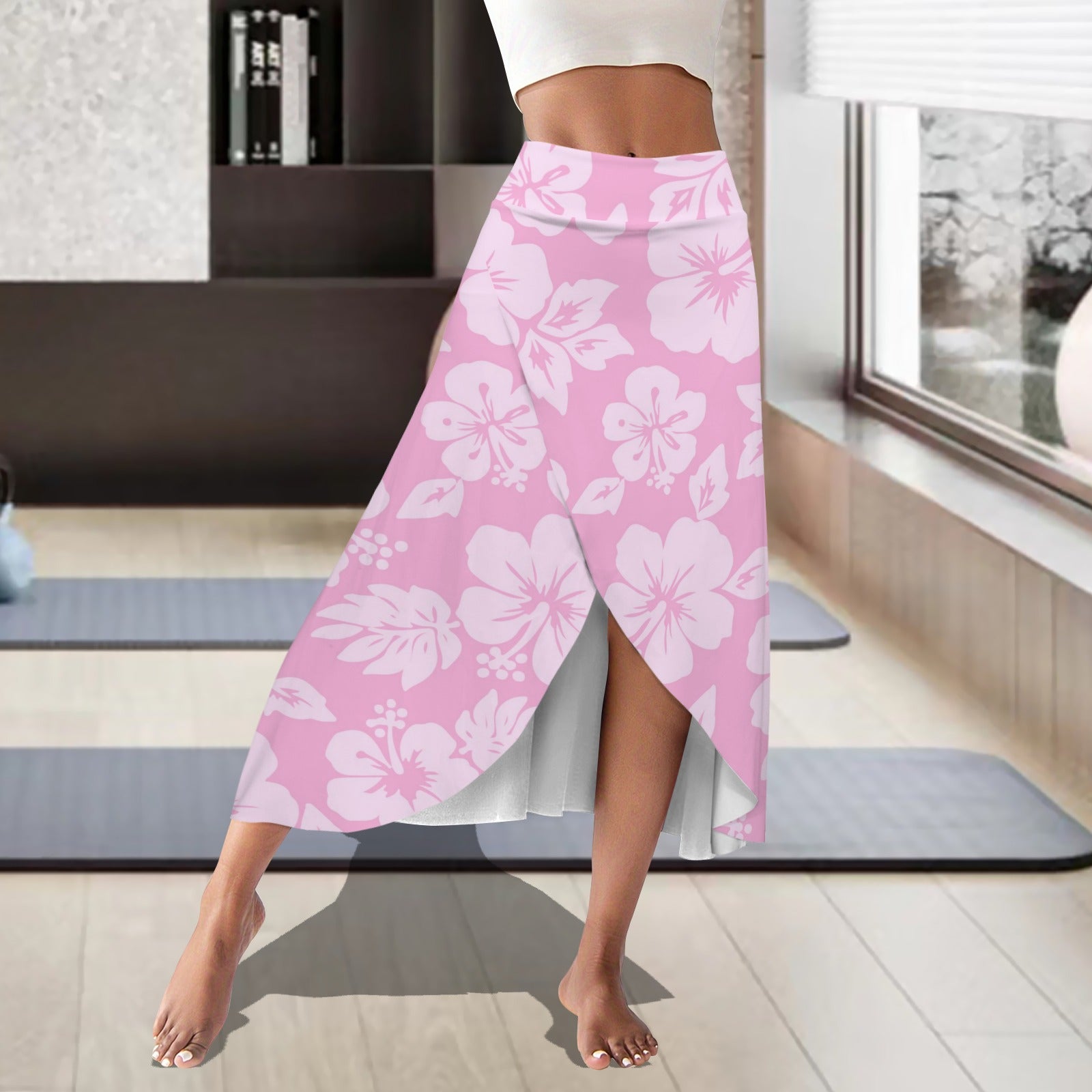 angelhibuscus. midi skort