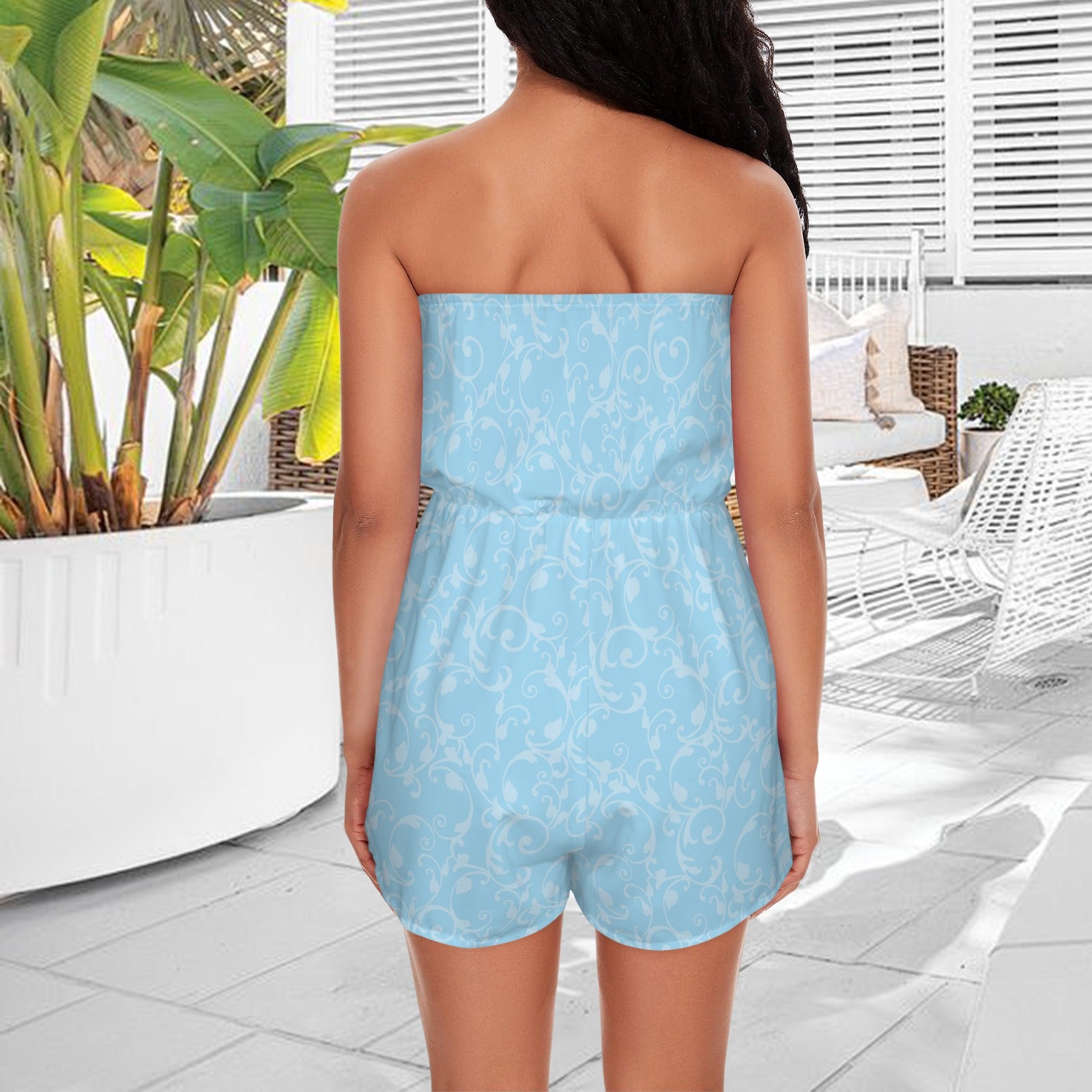 cindyswirl.. strapless romper