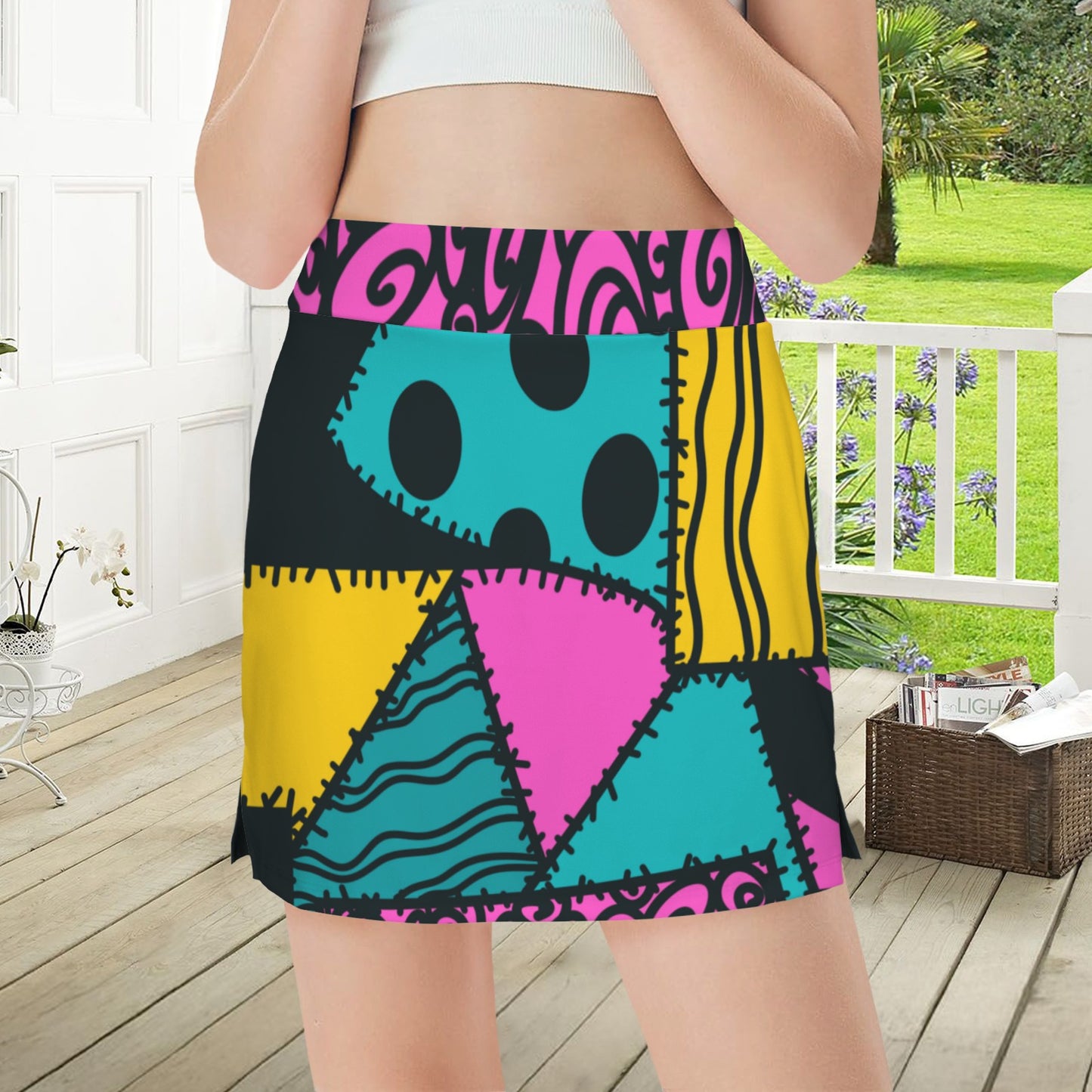 sally. girls athletic skirt