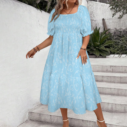 cindyswirl.. smock midi