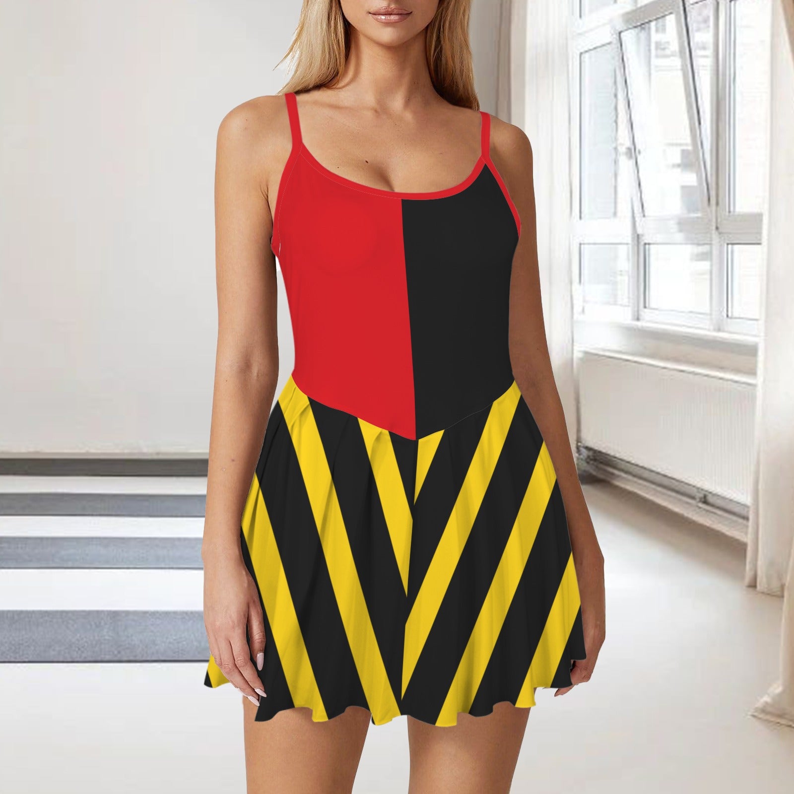 queenheart,pleat active dress