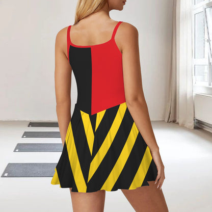 queenheart,pleat active dress