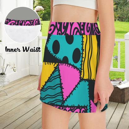 sally. girls athletic skirt