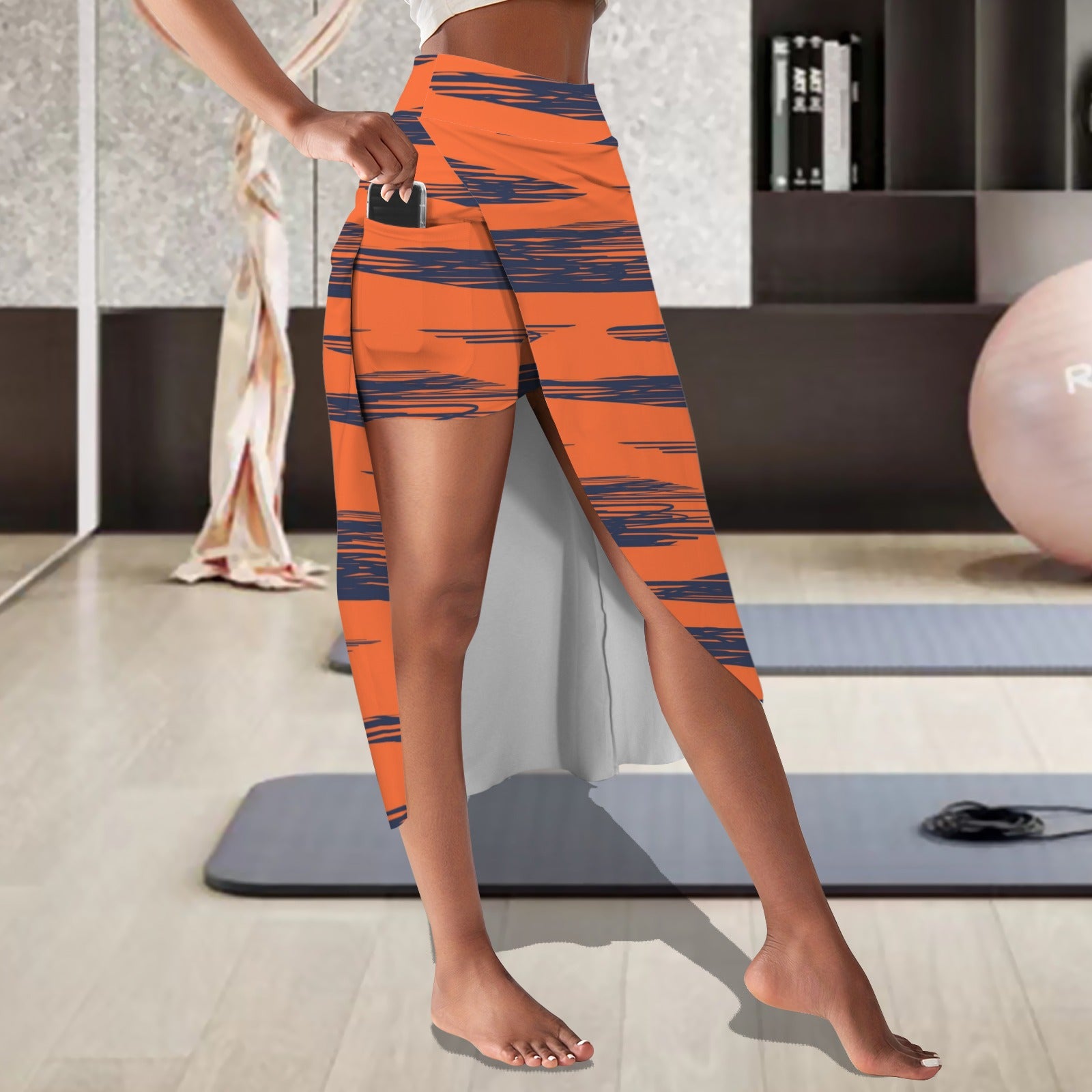 tigger. midi skort