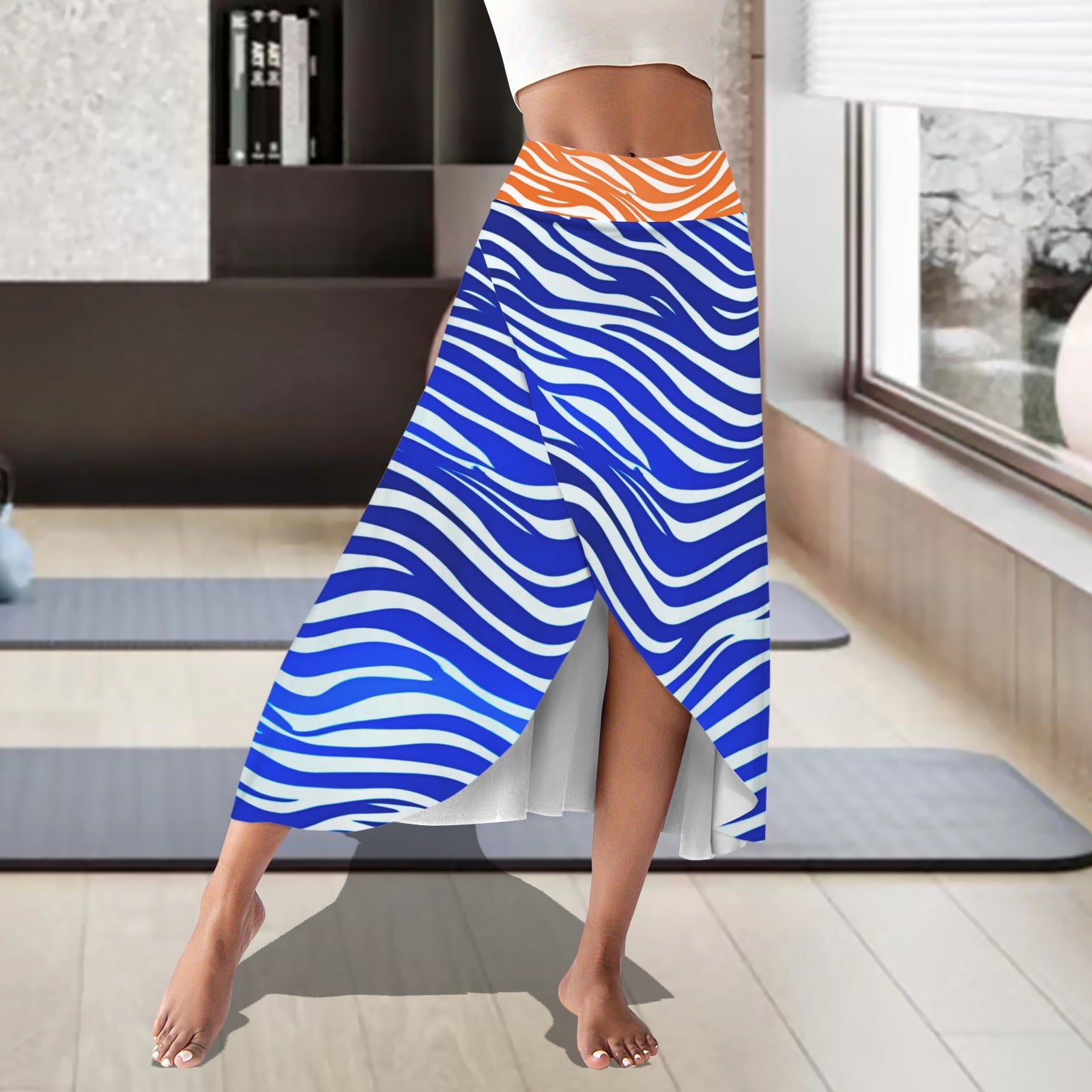 ashokaorange. midi active skirt