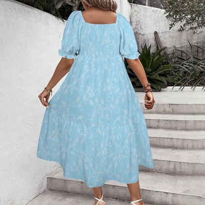 cindyswirl.. smock midi