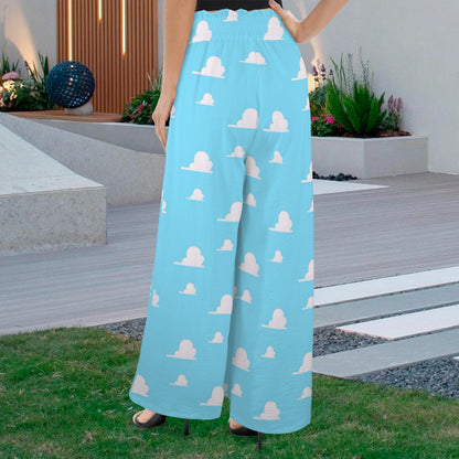 clouds. wide leg