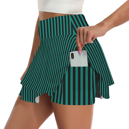 hmcast. ruffle skort