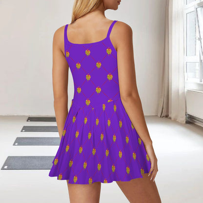 evilq. pleat dress