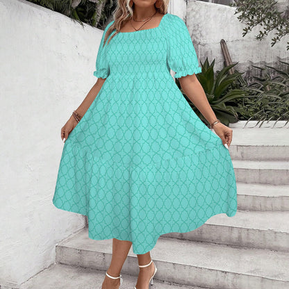 jasmine. smock midi