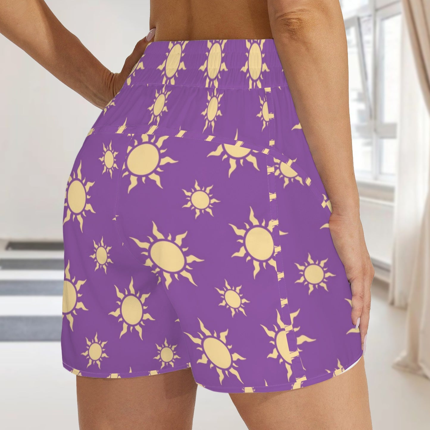 rap.purpsun. running shorts