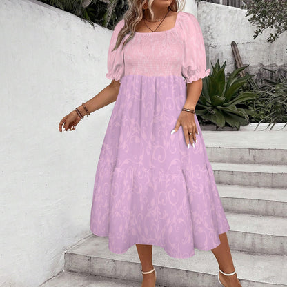 rappinkswirl smock midi