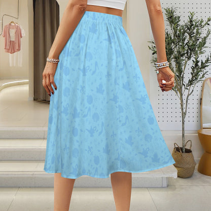 iconsblue. midi skirt