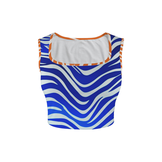 A.Soka Square Neck Crop Top