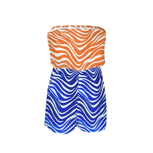A.Soka Strapless Romper