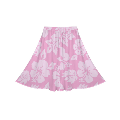 Ohana Hibiscus Midi Skirt