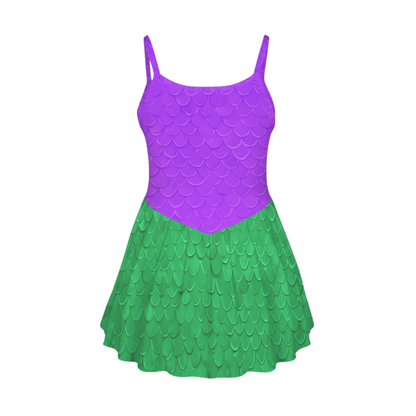 Ariel Pleat Skirt Active Dress
