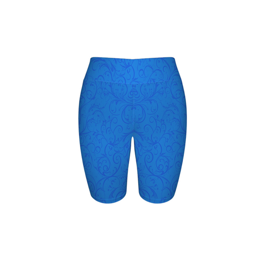 Aurora Blue Bike Shorts