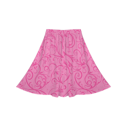 Aurora Swirl Midi Skirt