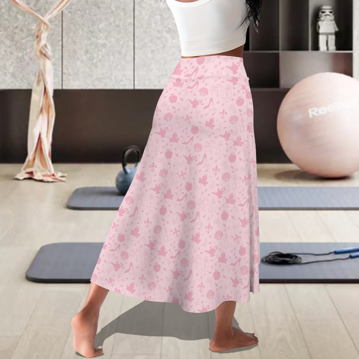iconspink. midi skort
