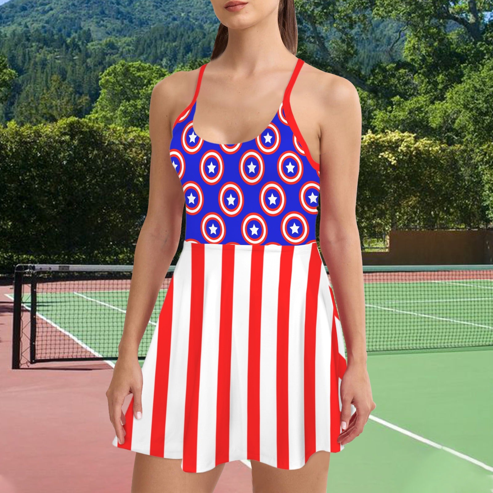 cap. open back flare active