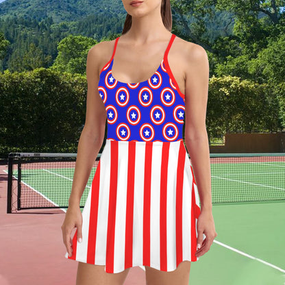cap. open back flare active