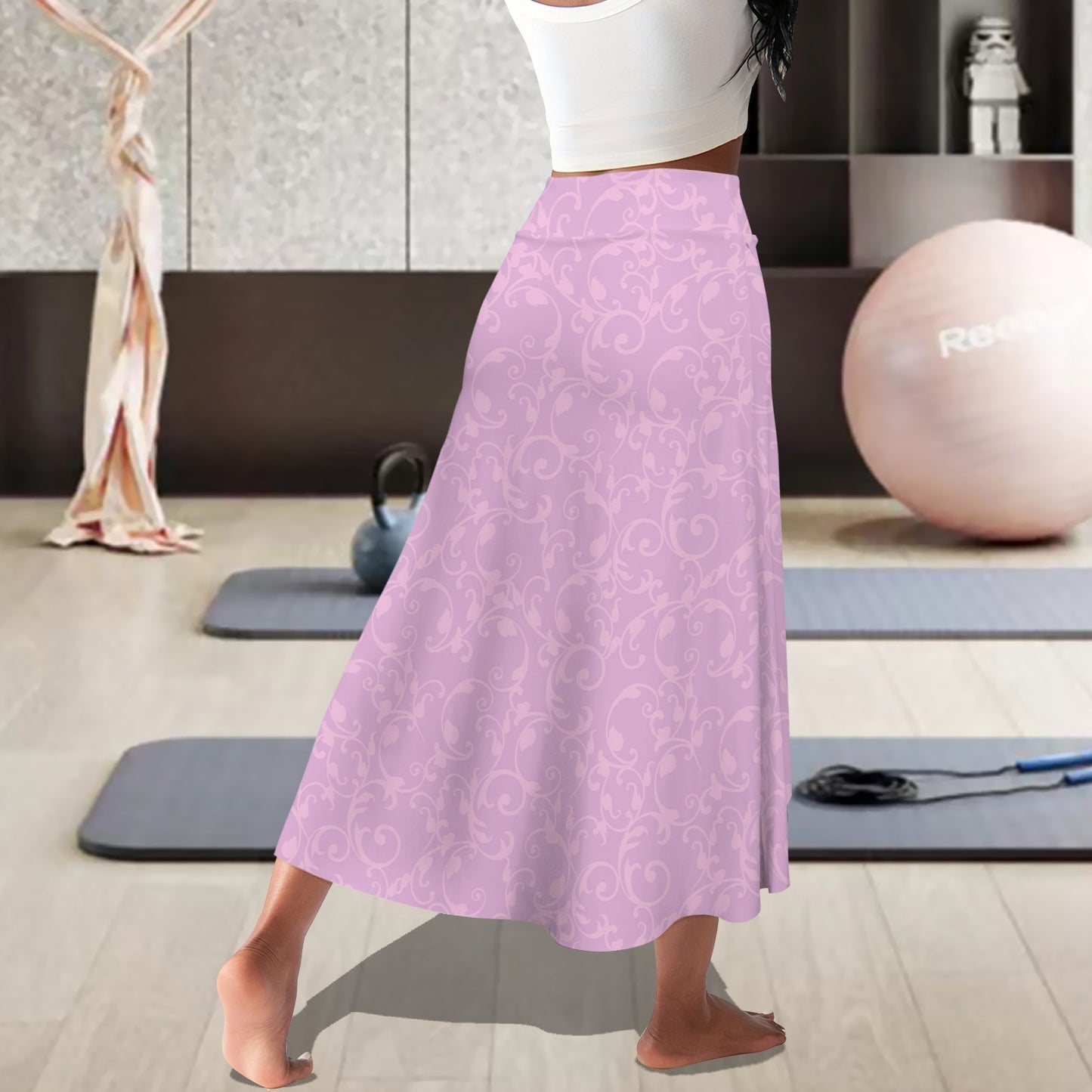 rapunzelswirl. midi skort