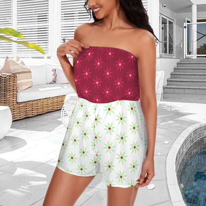 tightwalk. strapless romper