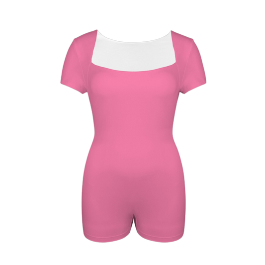 Sleeping Pink Onez Tee Active Romper