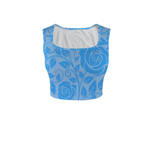 Belle Square Neck Crop Top