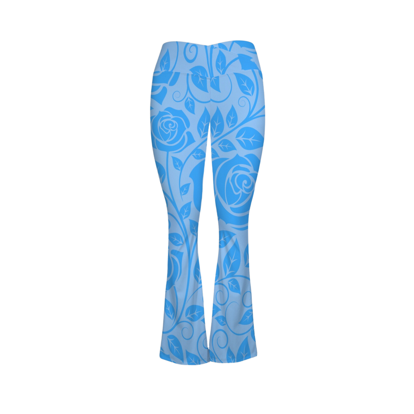 Belle Blue Flare Yoga Pants