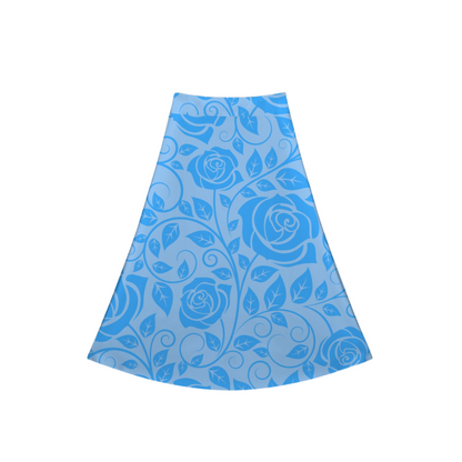 Belle Blue Crossover Midi Skort