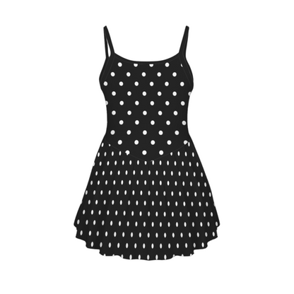 Miss Mouse Polka Dots Pleat Skirt Active Dress