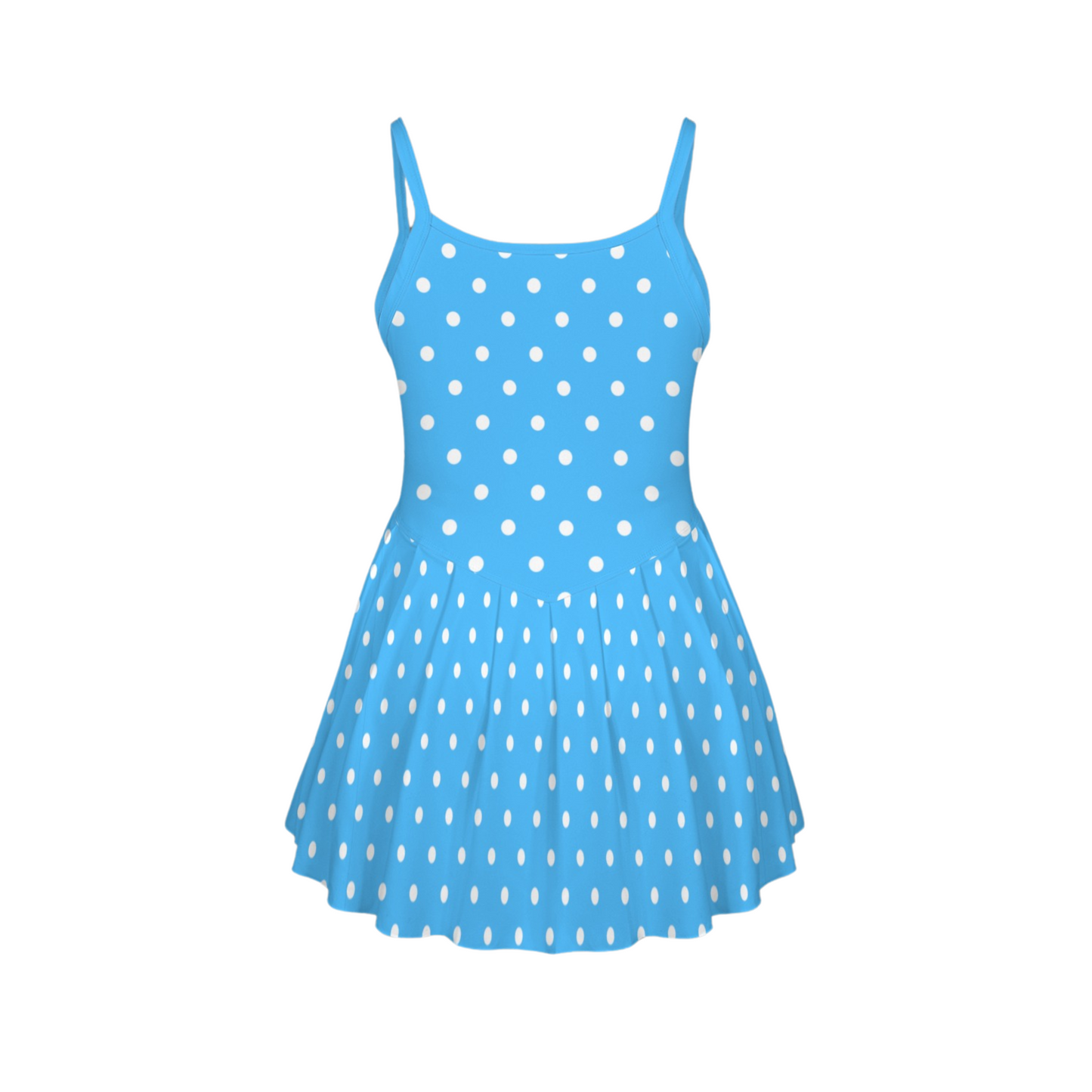 Miss Mouse Polka Dots Pleat Skirt Active Dress