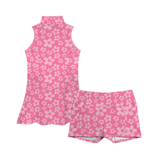 Boo Collared Active Dress