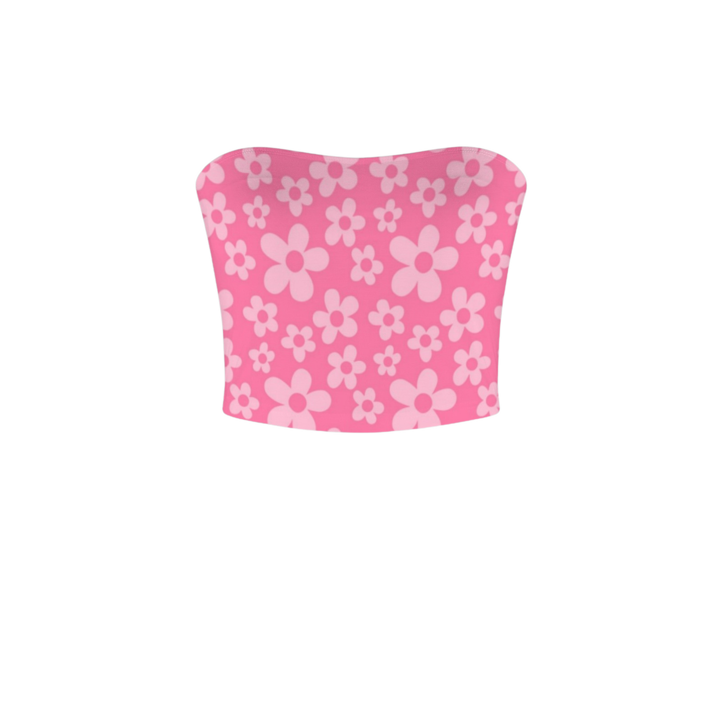 Boo Crop Tube Top