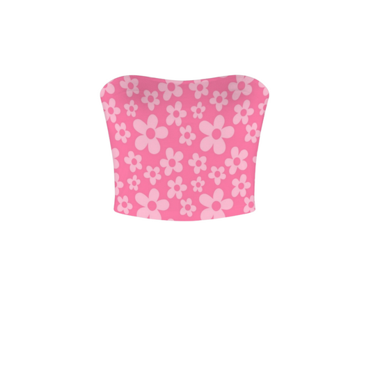 Boo Crop Tube Top