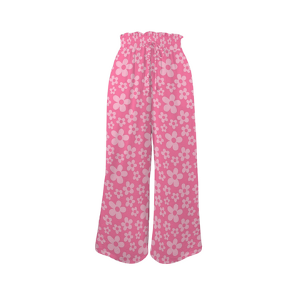Boo Floral Wide Leg Pants