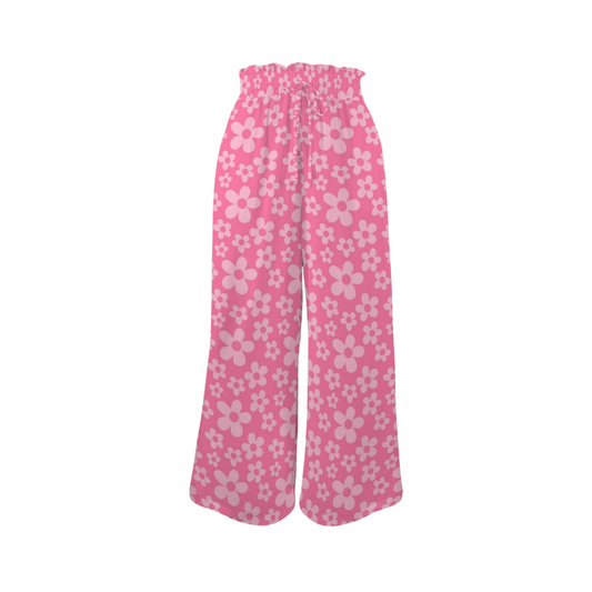 Boo Floral Wide Leg Pants