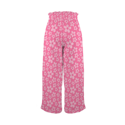 Boo Floral Wide Leg Pants