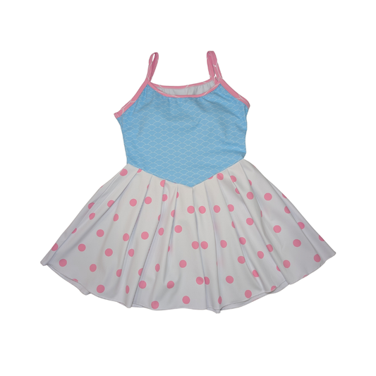 Bo Pleat Skirt Active Dress