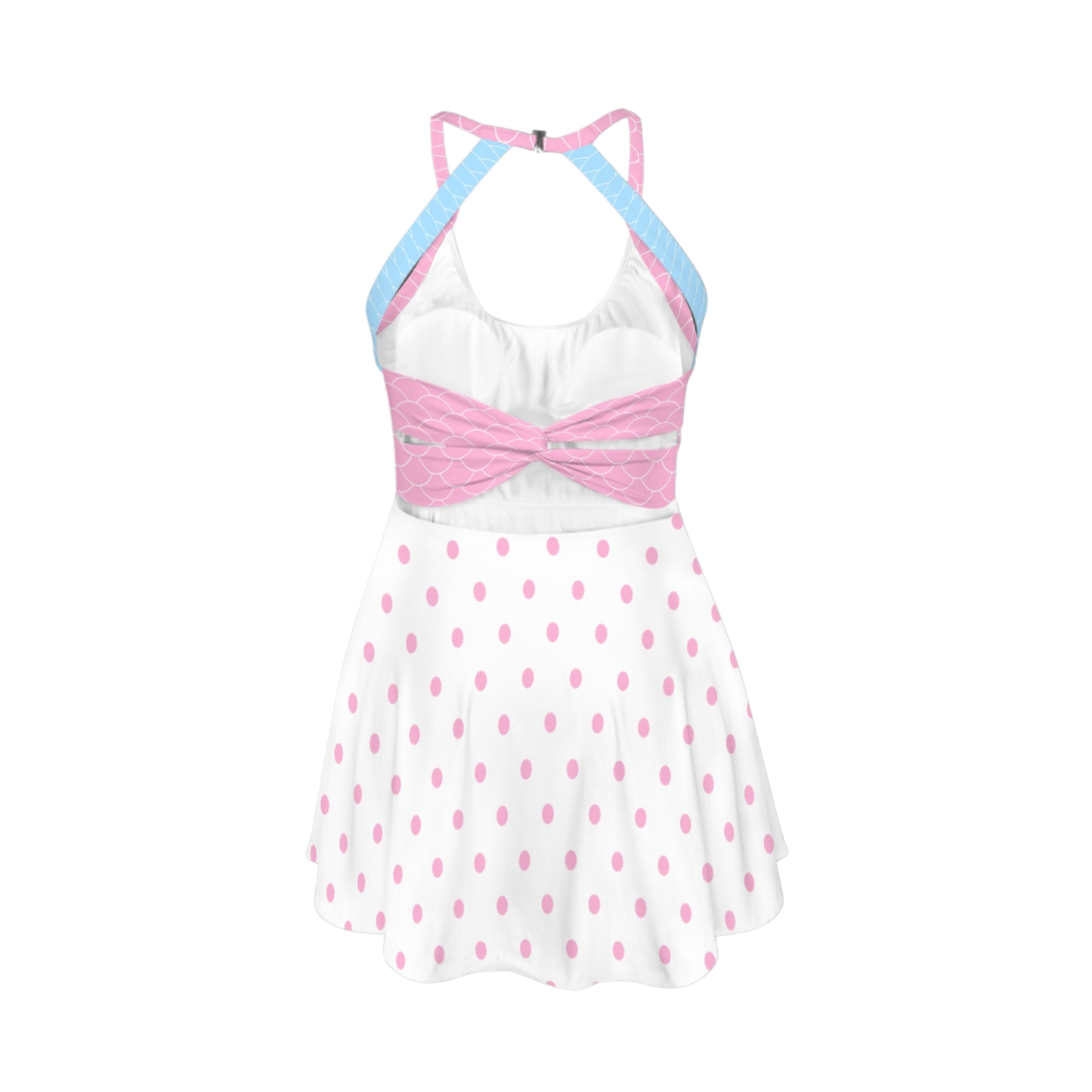 Bo Open Back Flare Skirt Active Dress