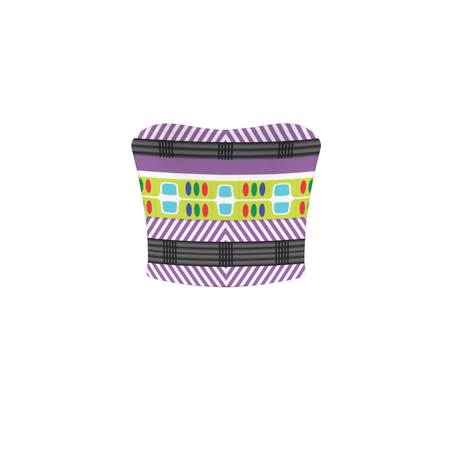 Space Ranger Crop Tube Top