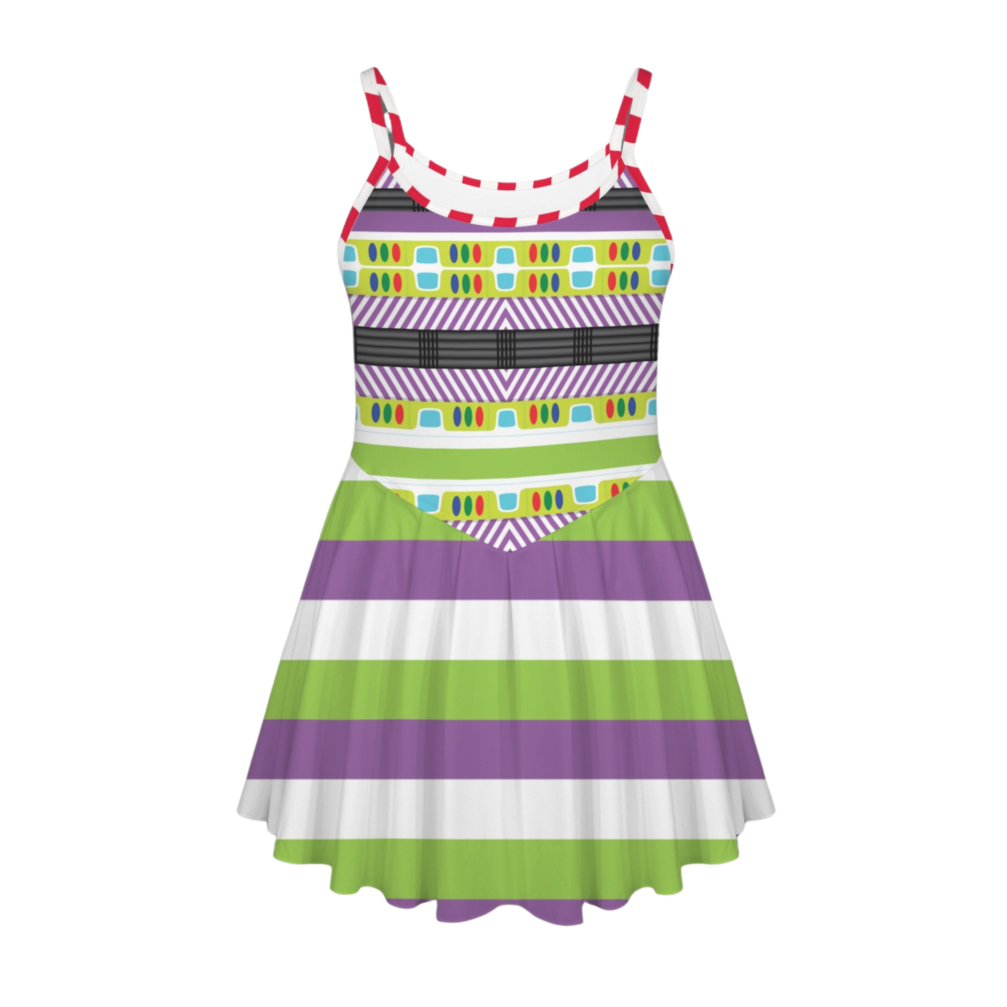 Space Range Pleat Skirt Active Dress