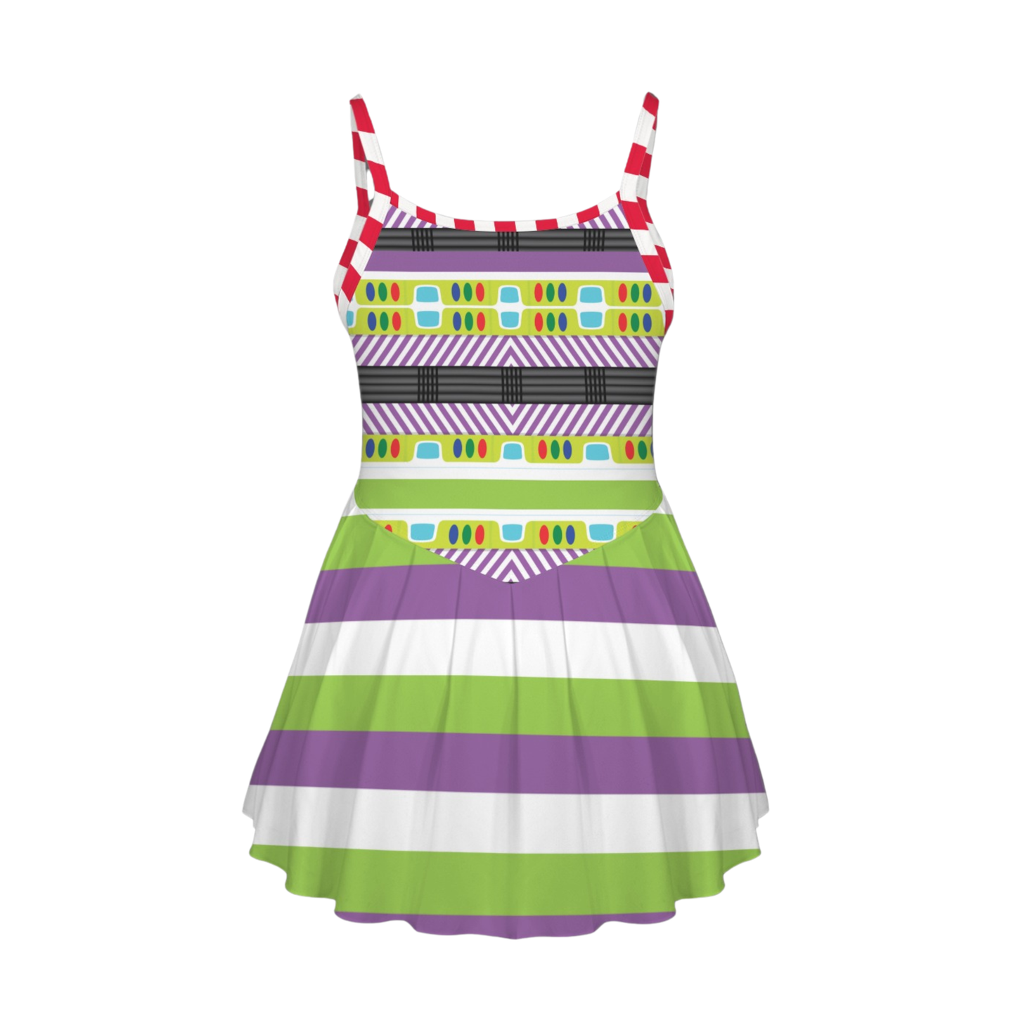 Space Range Pleat Skirt Active Dress