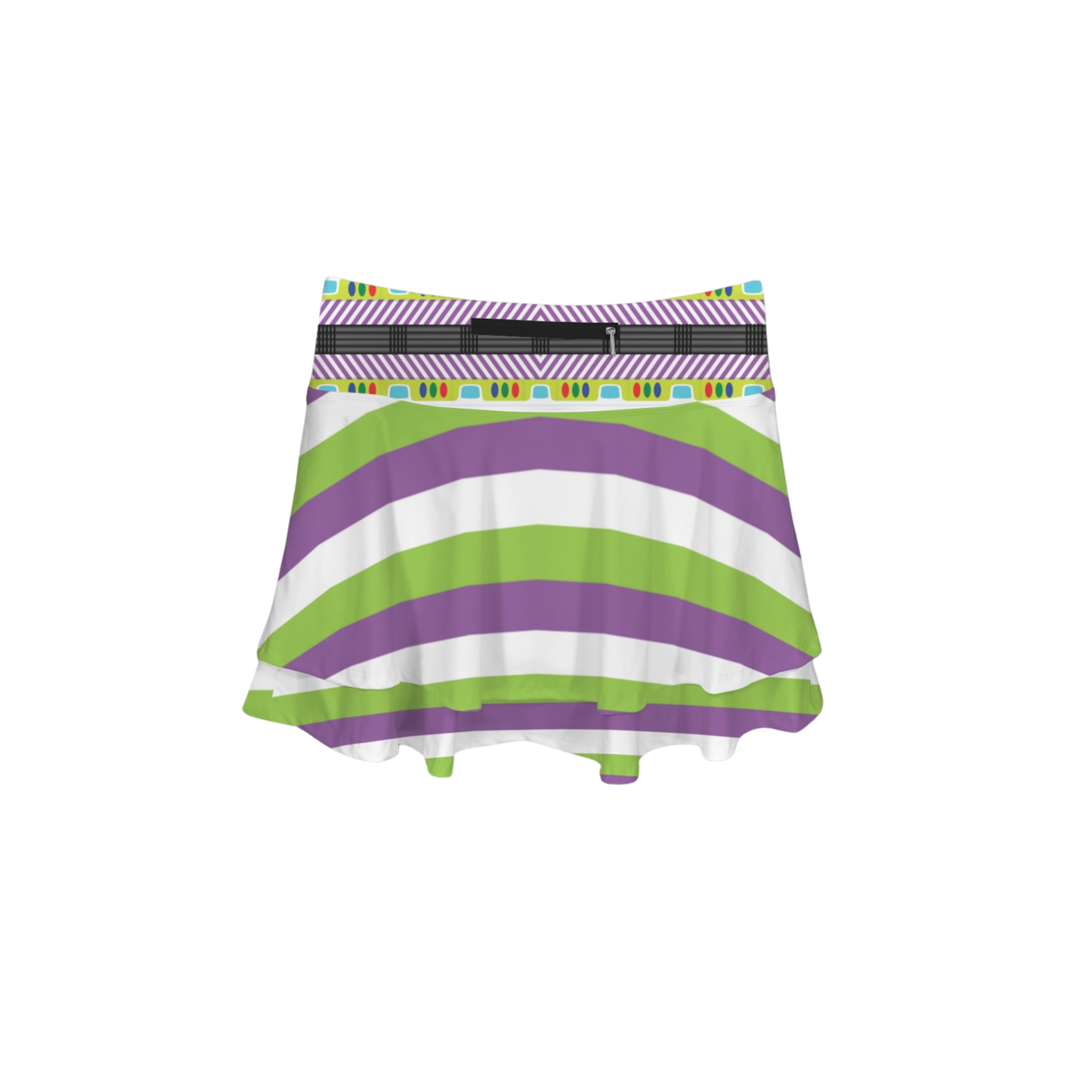 Space Ranger Ruffle Active Skort
