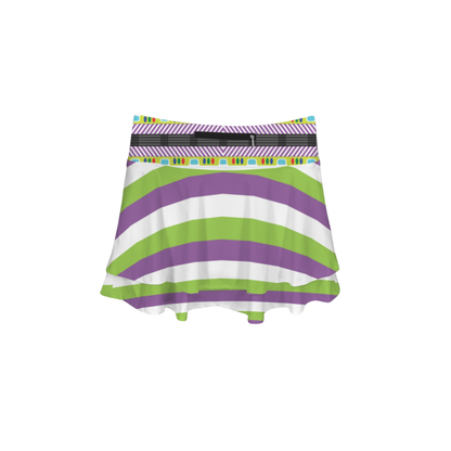 Space Ranger Ruffle Active Skort