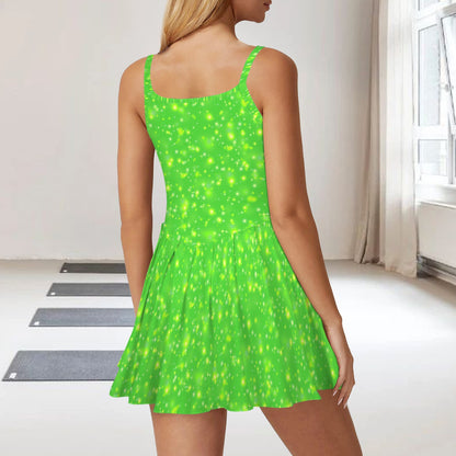 tink. pleat skirt active dress